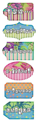 Daisy D's I Am...  Rub Ons-daisy d's, daisy ds, I am, rub ons,  scrapbooking, embellishments