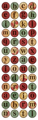Daisy D's Heirloom Alphabet Rub Ons-daisy d's, daisy ds, heirloom alphabet, rub ons,  scrapbooking, embellishments
