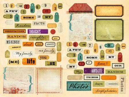 Daisy D's Top 10 Random List-daisy d's, daisy ds, top 10 random list, die cut sheet, scrapbooking, embellishments