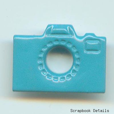 Blue Camera Eyelets (W)-camera eyelets, card making, scrapbooking embellishments