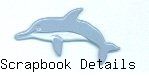 Eyelet Outlet Dolphin Brads-Eyelet Outlet dolphin Brads, scrapbooking, embellishments, beach, holiday, kids, ocean