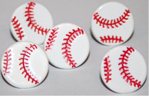 Eyelet Outlet Baseball Brads-eyelet outlet, sports, baseball brads, scrapbooking, embellishments, shaped brads