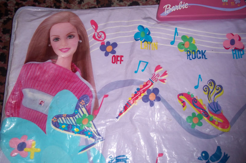 Barbie Electronic Dance Piano Keys Music Mat Hip Hop Rock Latin
