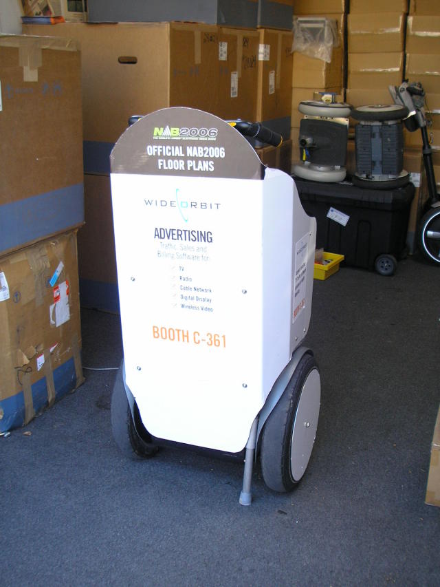 Advertising Segway (i 70) with Aluminum Shield