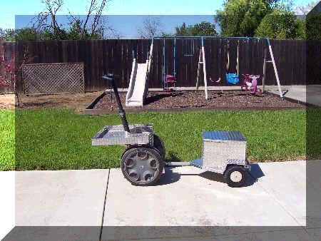 Segway i80 lithium with package tray and trailer