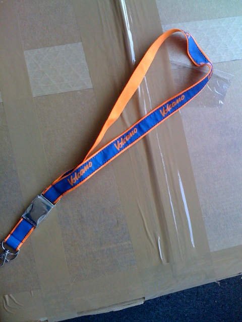 Volcano Vaporizer Lanyard Keychain