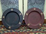 Set of 2 Resin Mini Plates - Stars
