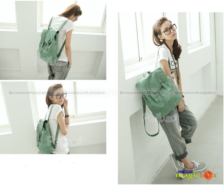 Women Fashion Vintage Backpack School Shoulders Bag 3 Colors New WBG545
