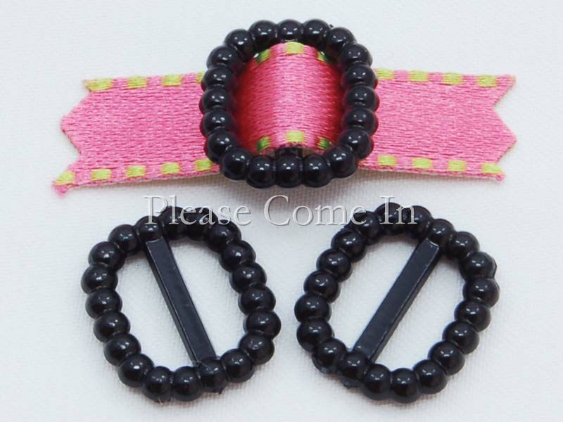 500-Black-Pearl-Buckle-Ribbon-Slider-Wholesale