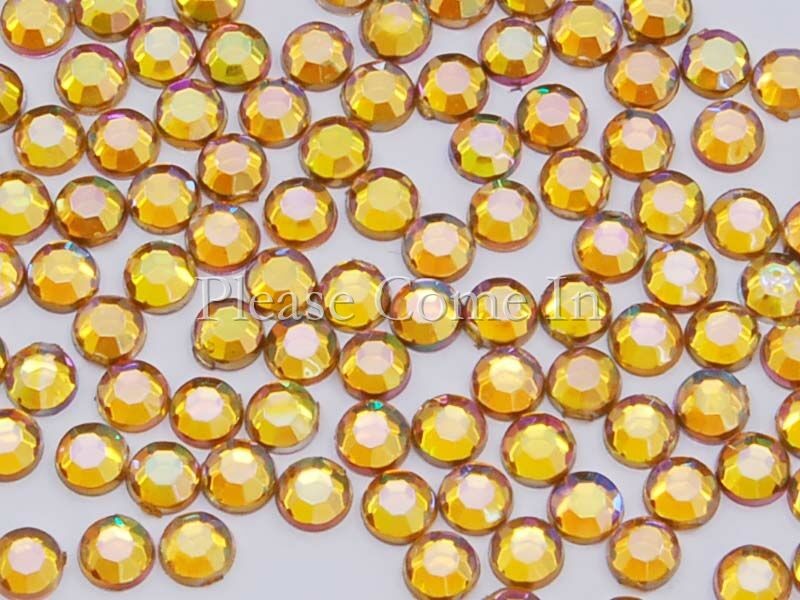 10-000-AB-Maize-3mm-Rhinestones-Scrapbooking-Nail-Art