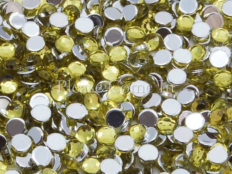 10-000-Lemon-Rhinestone-3mm-Scrapbooking-Nail-Art