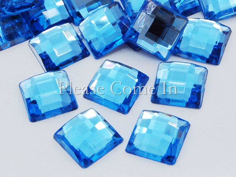 100-Square-10mm-Mosaic-Rhinestone-Porcelain-Blue