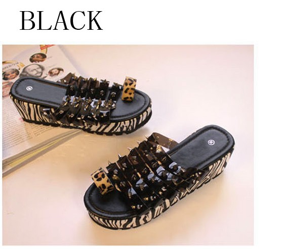2012 5 Summer Leopard Super High Platform Flip Flops Chic Sandals Slipper From Tradingbear, $26. 