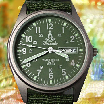 New band quartz freebox hot MAN GREEN watch giftWR W006