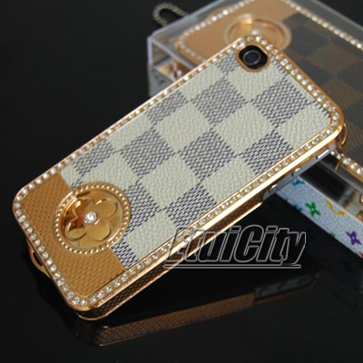 Luxus-Designer-Case-Hulle-Tasche-Bumper-Bling-Strass-Glitzer-Fur-iPhone-4-4S-V02
