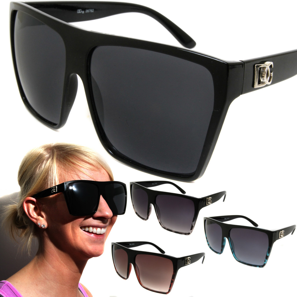 Womens-DG-Oversized-Square-Lens-Fashion-Sunglasses-Designer-Style-Shades