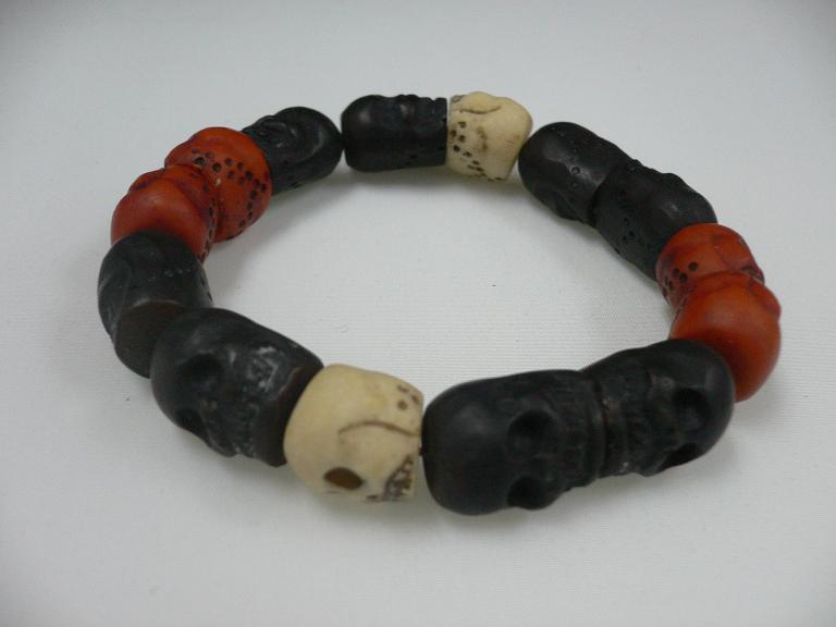 DEAN'S SKULL BRACELET Supernatural Prop Replica Ox Bone
