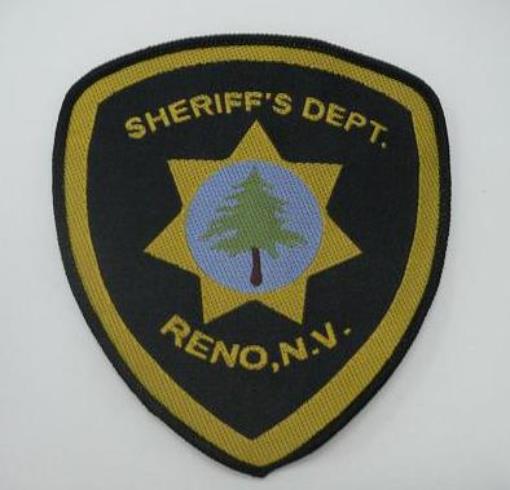"RENO 911 SHERIFF PATCH"  department police costume nv