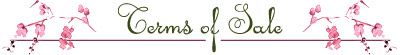 Terms of Sale