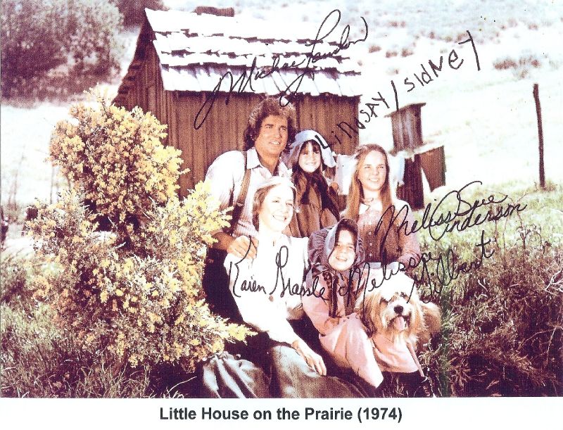 Little House on the Prairie SIGNED 8X10 PREPRINT COA!!!
