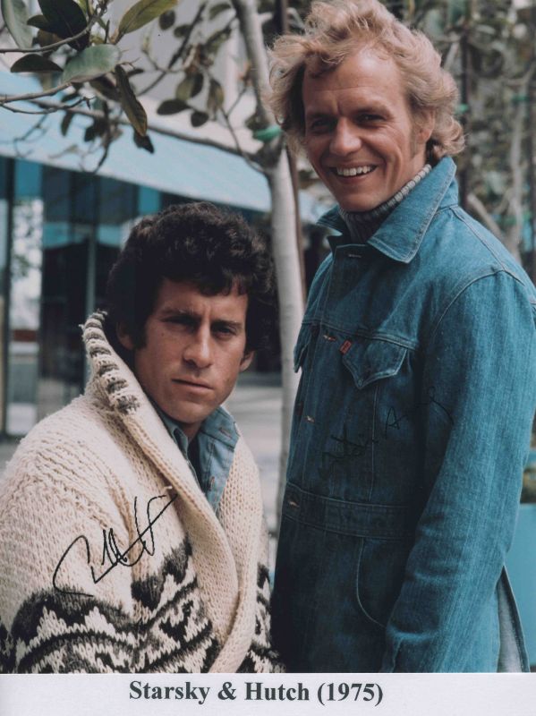 Starsky & Hutch (1975) Duel-SIGNED 8X10 PREPRINT W/COA!