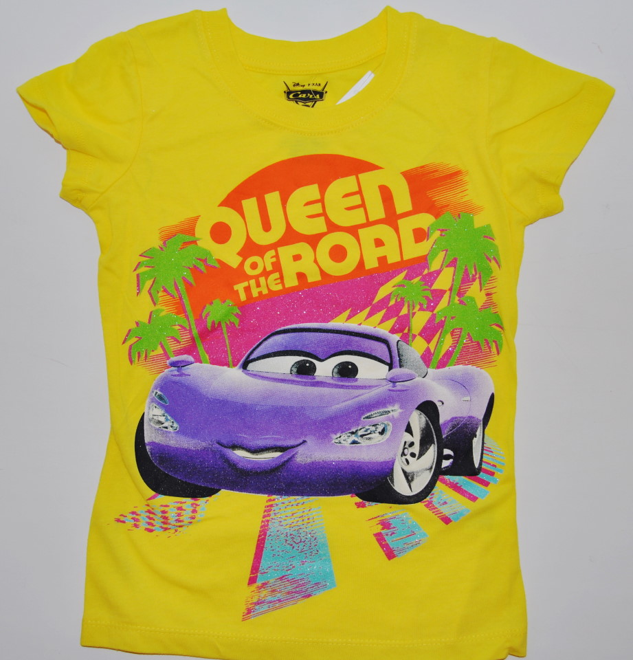 NEW GIRLS DISNEY PIXAR CARS 2 HOLLEY SHIFTWELL T SHIRT TOP eBay