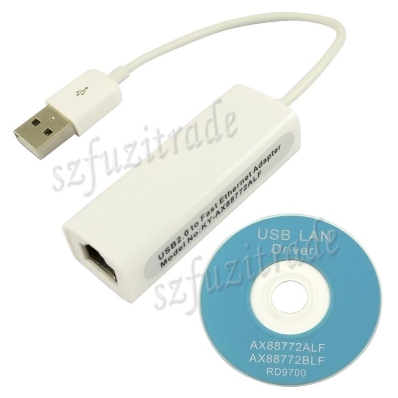 100Mbps USB to RJ45 Ethernet Network LAN Adapter for Macbook Air PC Laptop MID