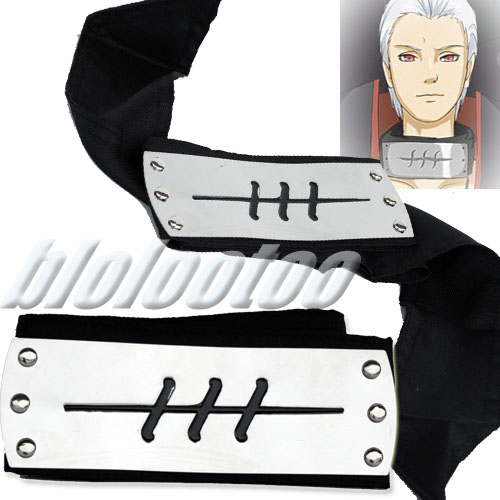 NARUTO Anime HEADBAND HEAD BAND, AKATSUKI COSPLAY  QC11