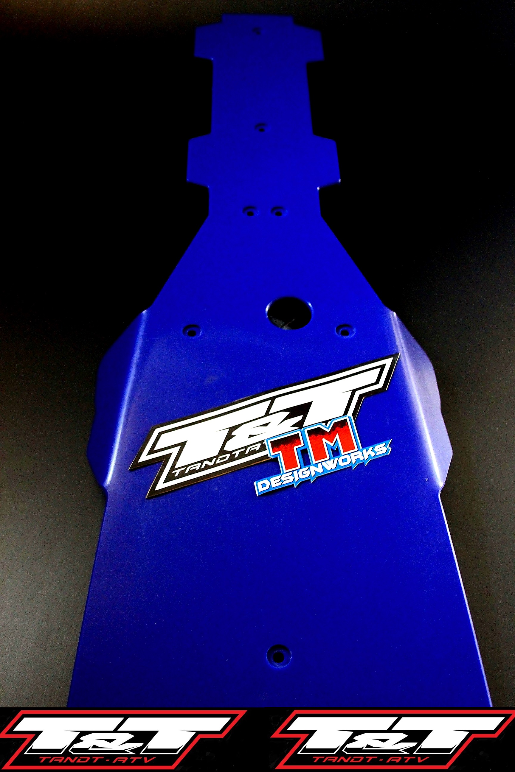 tm design works yamaha yfz450r skid plate NSTOCK plastic frame plate