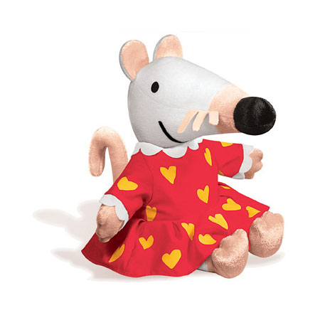 MAISY MOUSE In PARTY DRESS 9 1/2" Plush Doll NEW