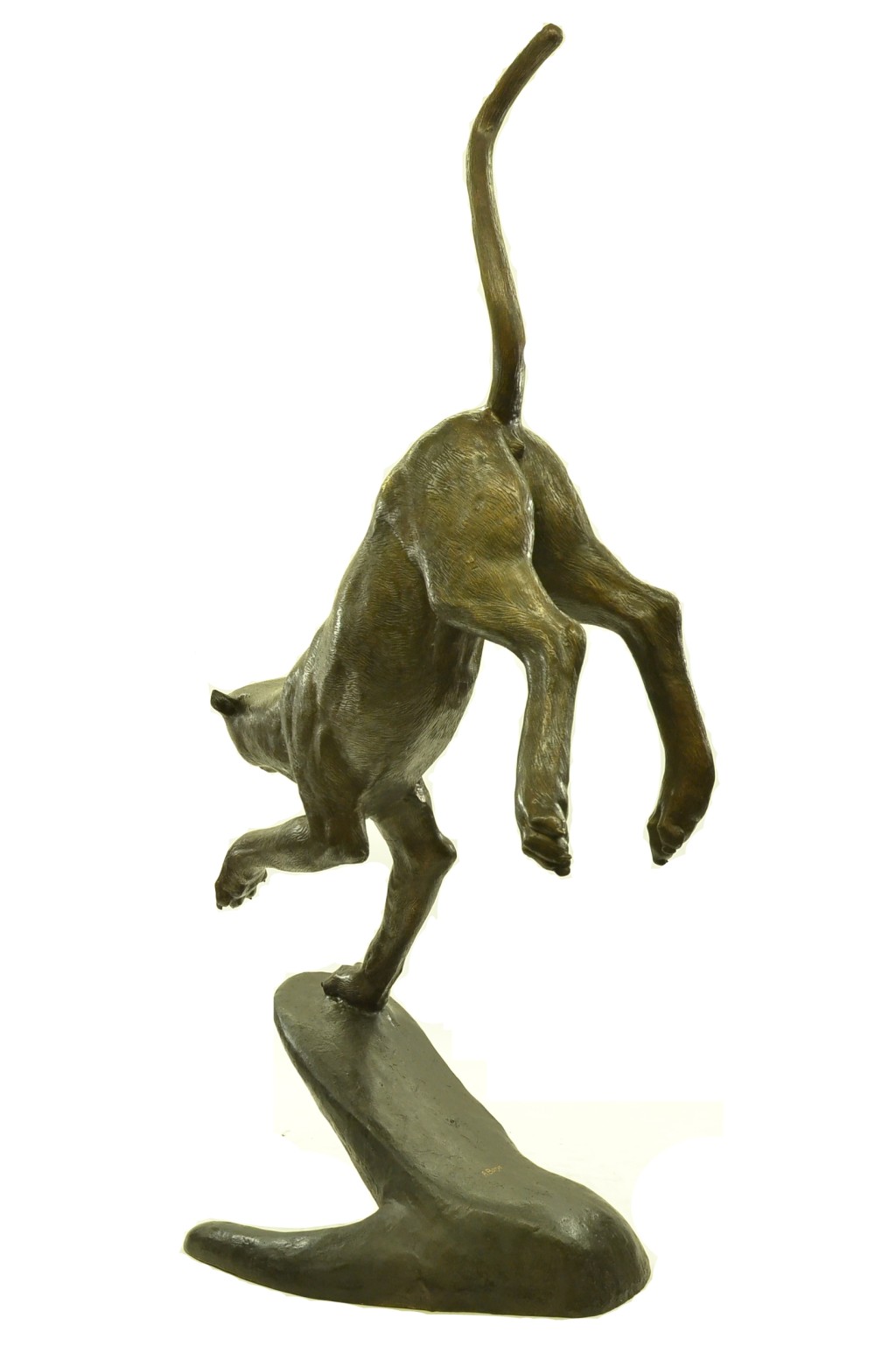 Bronze Sculpture Life Size Puma Cougar Panther Lion Outdoor Statue