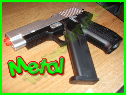 P226 M9 G21 M4 9mm METAL Airsoft Spring Pistol Gun