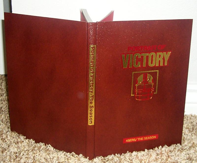 NFL Football San Francisco 49ers 1984 Champions Book