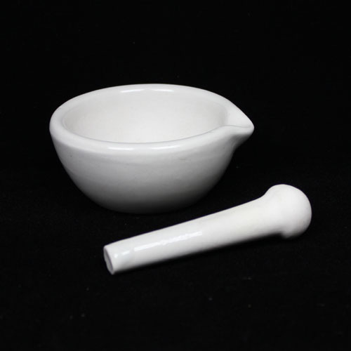 New Pharmacy Porcelain Mortar and Pestle Mixing Grinding Bowl Set Nurse