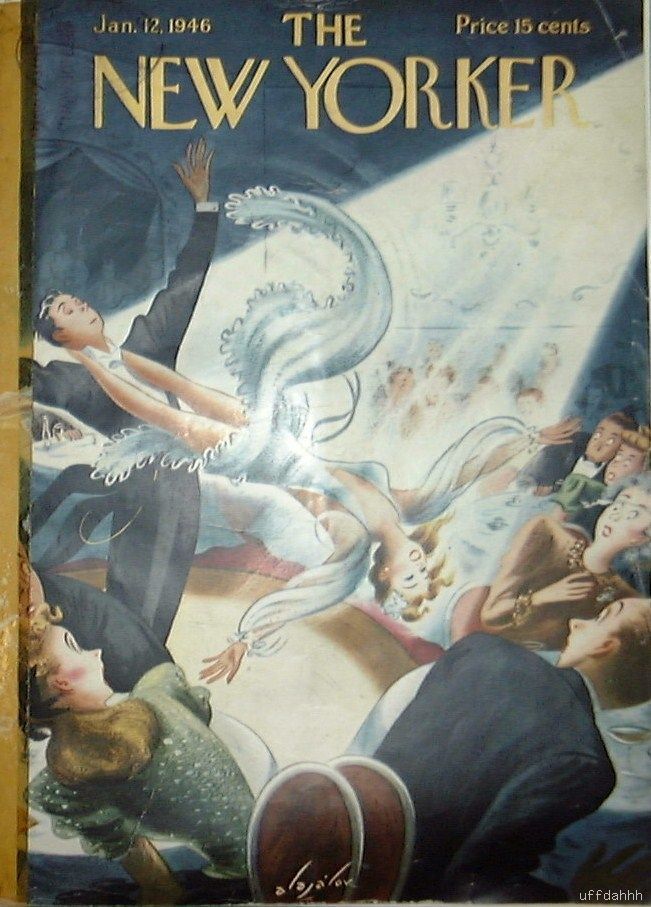 New Yorker 1946 Post-war Alajalov Art - Chrysler