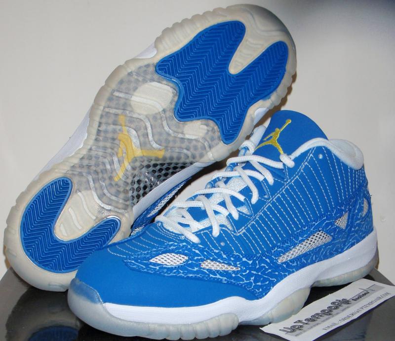 NIKE AIR JORDAN Retro 11 Low Blue SHOES NEW! MENS Sz 10