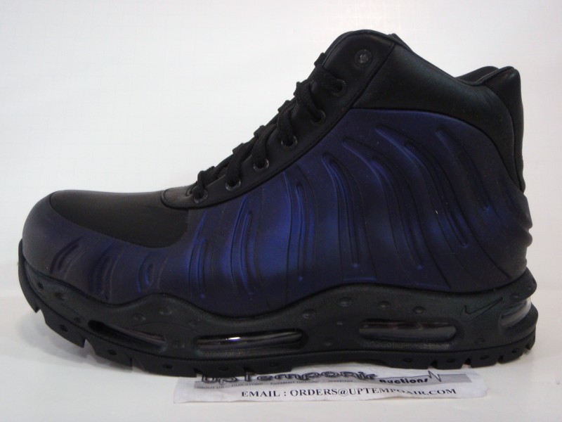 Nike Foamposite Boot Eggplant 333791-504 New Ret $225