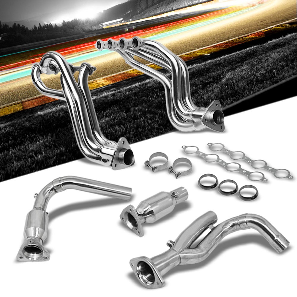 Race Manifold Exhaust Header+YPipe for Chevy Avalanche/Silverado