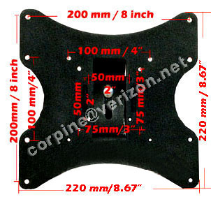 VESA 200 plate