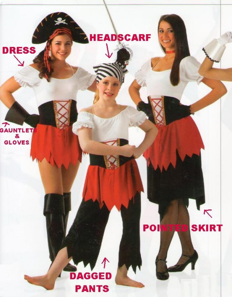 CASTAWAYS Renaissance ACCESSORIES Ice Skating Dancewear Dance Costume