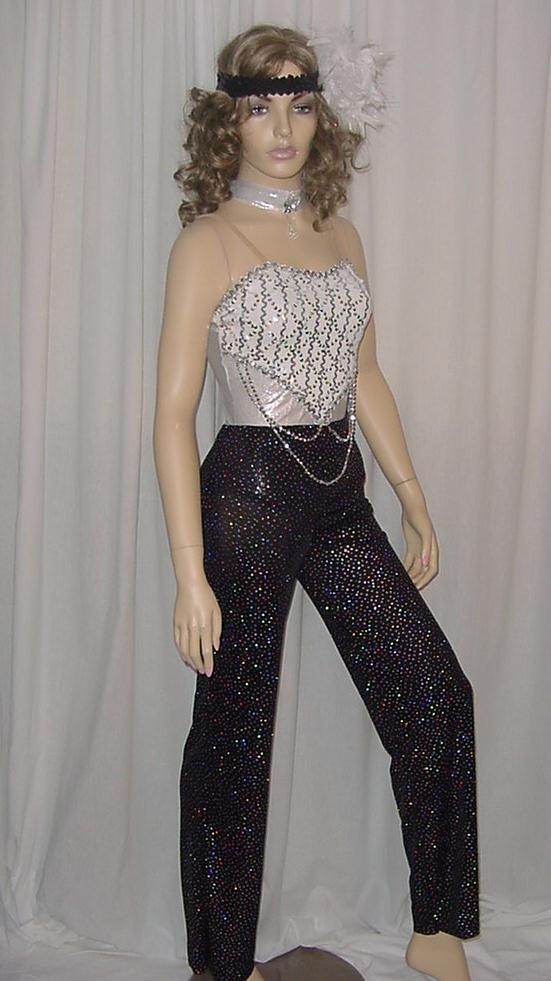 MOULIN ROUGE Pants Flapper Tap Dance Costume Adult S/M