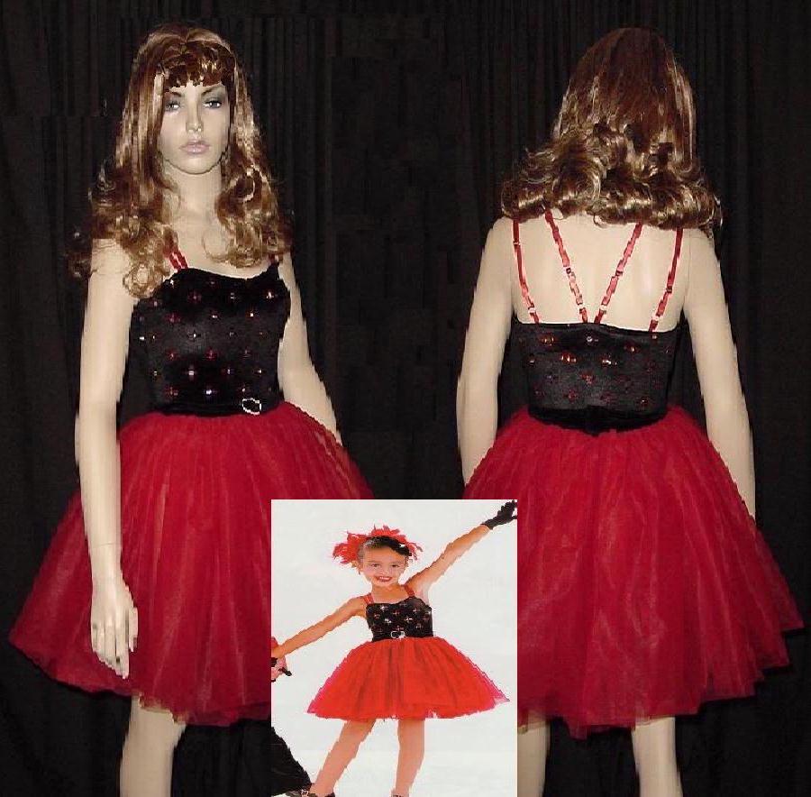 UPTOWN GIRL Ballet CHRISTMAS Tutu Dress Dance Costume Adult S & Child