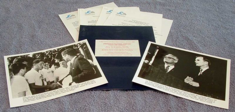 1992 *AMERICA'S POLITICAL PARTIES P. 1&2 PRESS KIT* ch