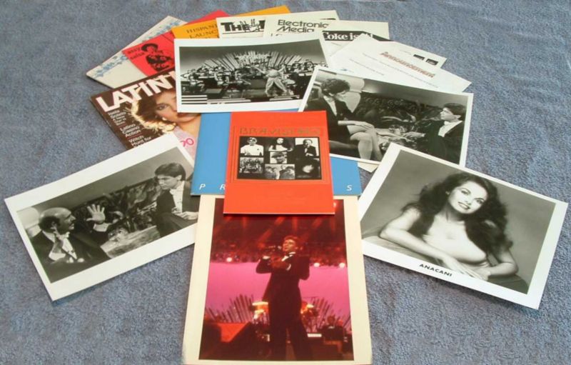 1983 *ORO PRODUCTIONS, BRAVISIMO PRESS INFO KIT* ch