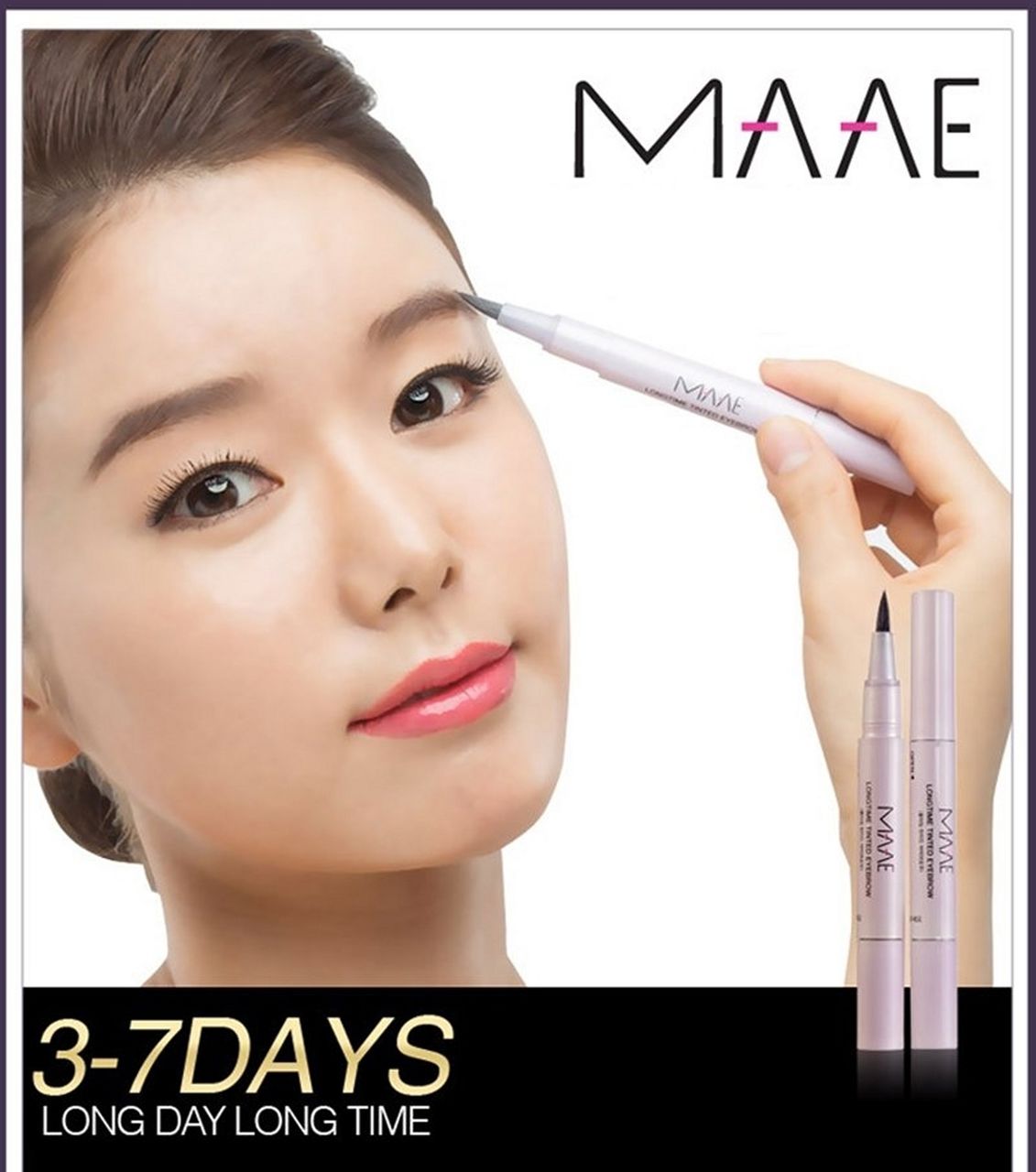 MAAE Semi Permanent Liquid Eyebrow Pencil/Long Lastin Korea eBay