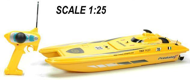 Super Power 1/25 Catamaran Racing R/C Boat RC Predator