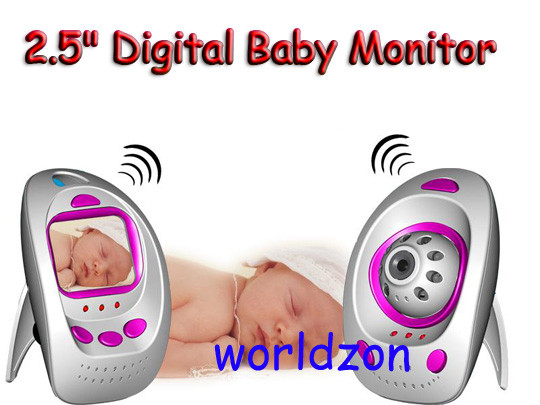 2.5" LCD IR Night Vision Wireless Digital Baby Monitor