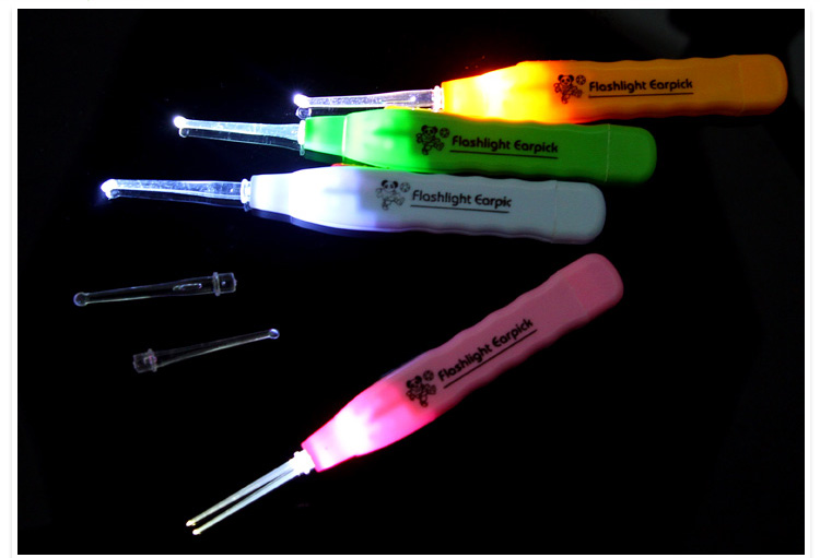 EarPick LED Flashlight Ear Wax Remover Cleaner Tool Curette New eBay