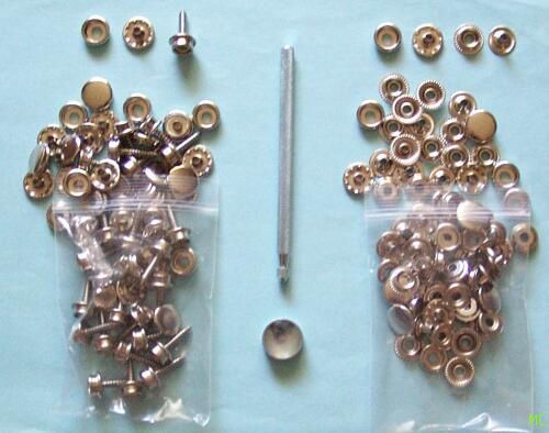 SNAPS COMBO 45 SETS TOP & BOTTOM AND TOP & SCREW STUD