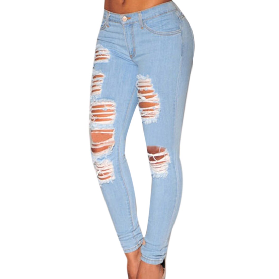 jean boyfriend femme taille haute